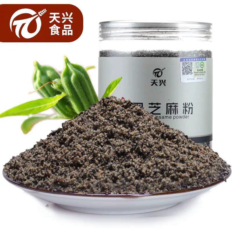 天兴有机黑芝麻粉代餐粉180克图片