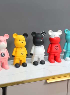 暴力熊客厅摆件恋家彩轻奢