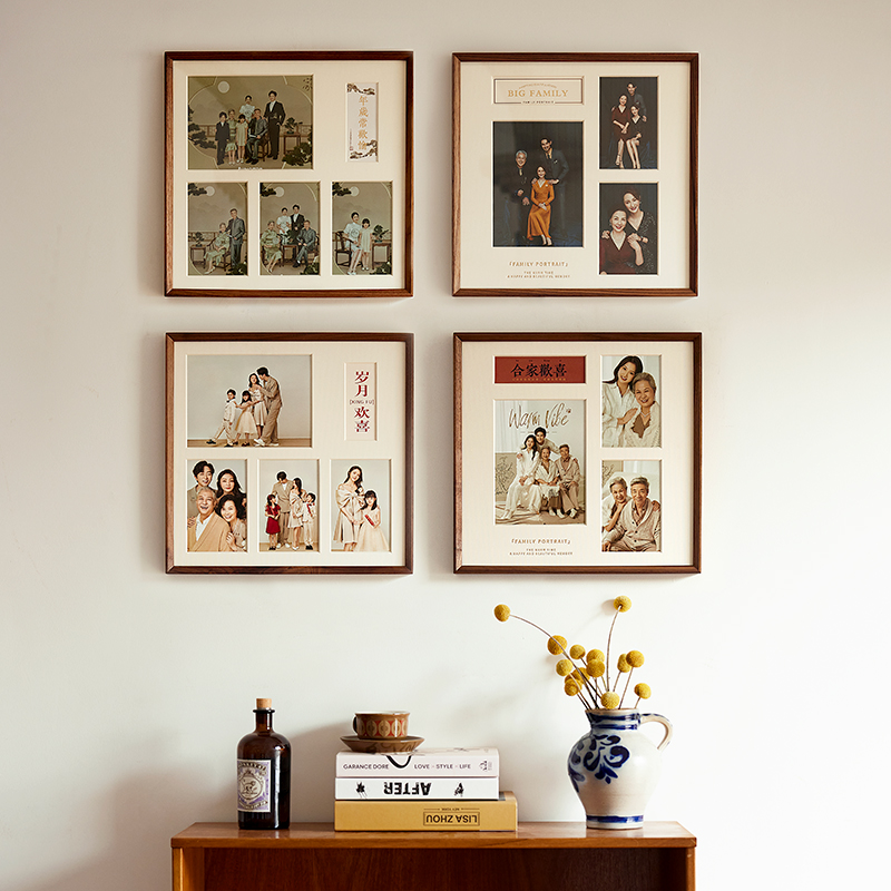 himore海马体全家福相框