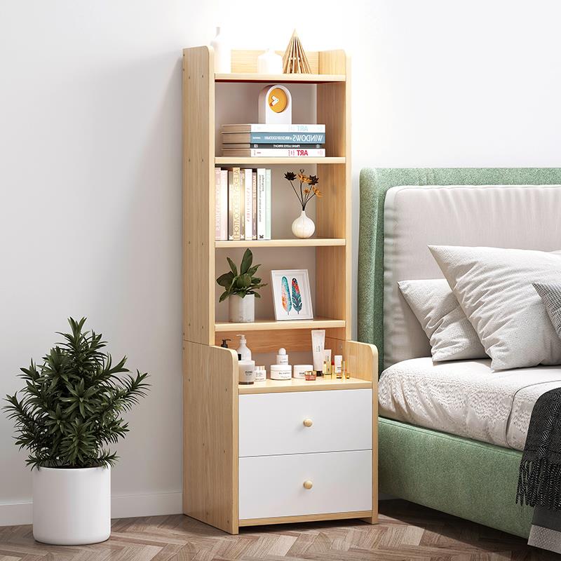 床头柜置物架现代简约迷你小型多功能家用卧室小户型床边收纳柜子