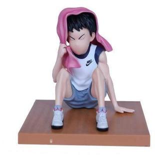 灌篮高手动漫人物樱木花道流川枫赤木刚宪坐姿手办模型桌面摆件