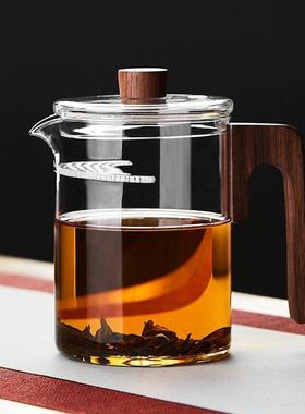 绿昌明玻璃茶壶单壶耐高温电陶炉烧水煮茶壶过滤绿茶泡茶器套装