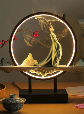 米子家居新中式只此青绿摆件客厅电视柜装饰品轻奢艺术品乔迁礼物