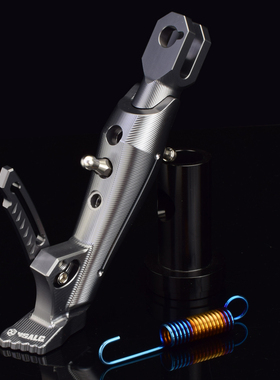 适用于小牛NXT U2 F400T 九号MZ NZ可调节边撑感应侧撑小脚撑改装