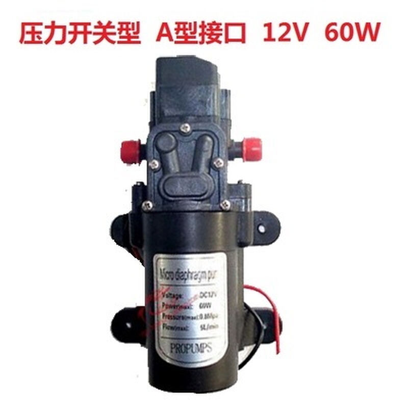 速发新品新品新品隔膜a泵气动12v24v直流H泵家用自吸P增压喷雾器