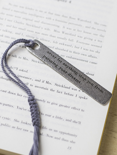 开启新的篇章迷你异形文艺艺术个性阅读好看的精美文创古风金属书