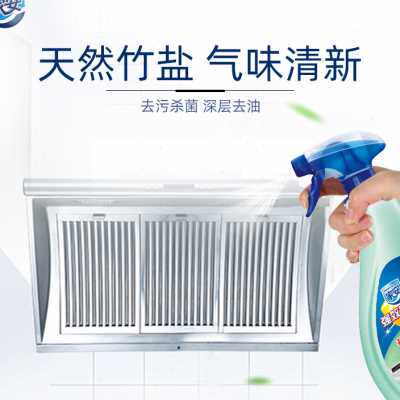 家安油烟机清洗剂泡沫清洁强力去重油油污净厨房家用啫喱500g*2瓶