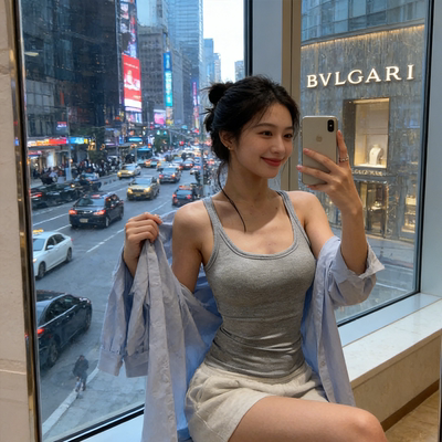 TinySylvie法式美背显瘦吊带