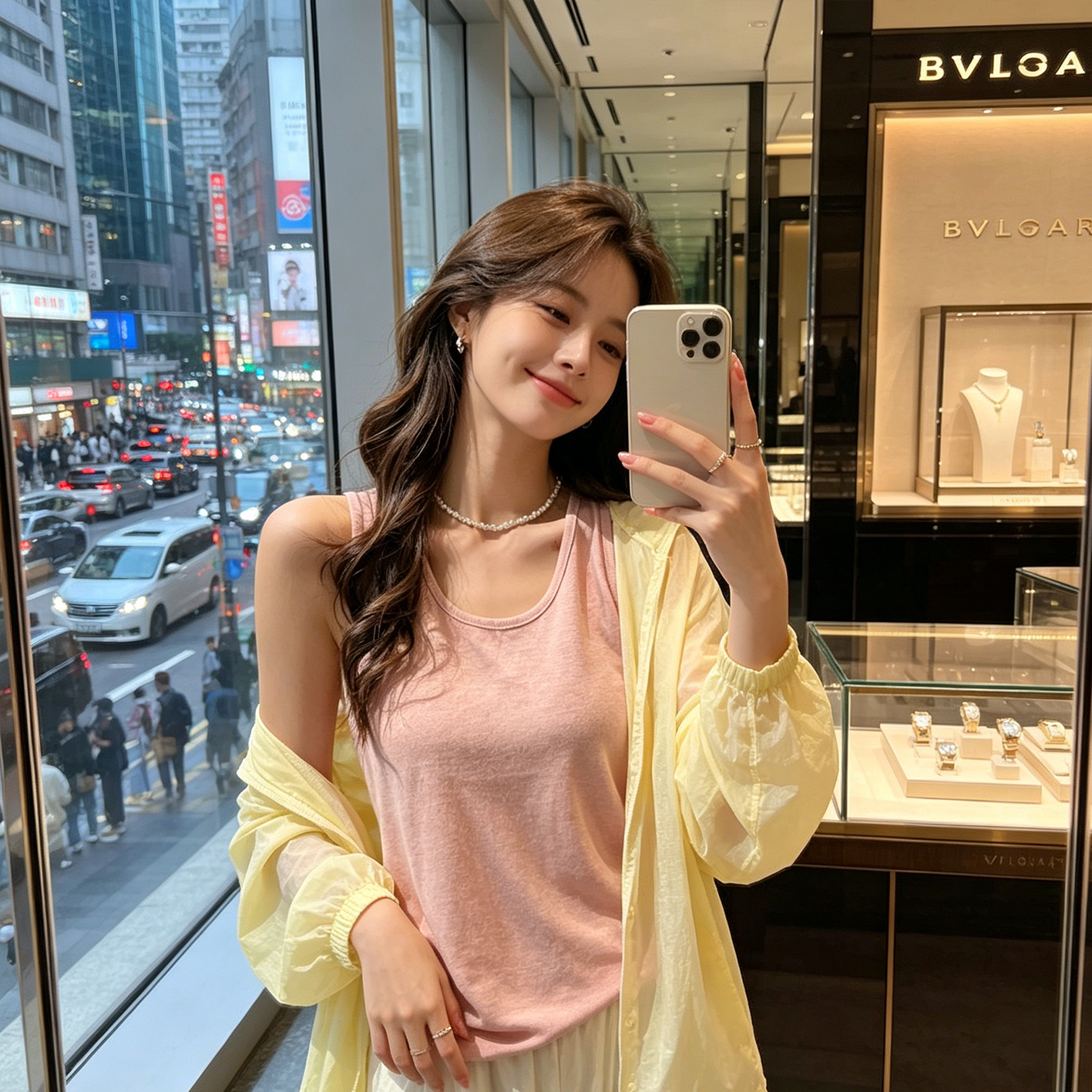 TinySylvie【绵糯贴身】法式简约美背吊带背心瘦身通勤气质女内衣