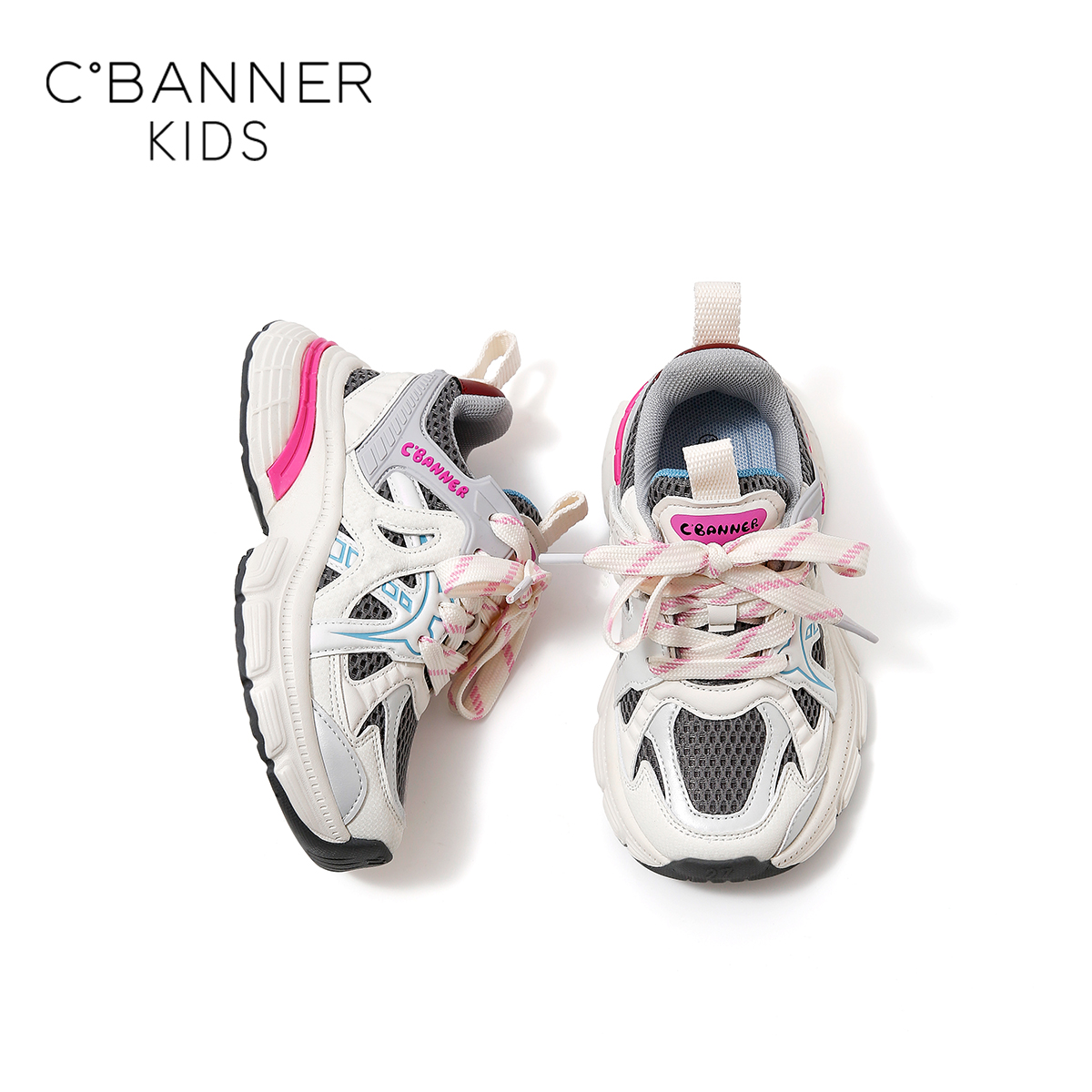 千百度女童运动鞋2025春秋新款