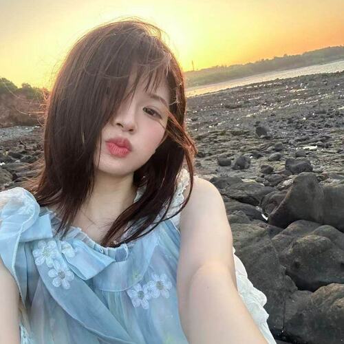 法式超好看新品气质公主短裙流行法式波浪花边女短袖仙气风连衣裙