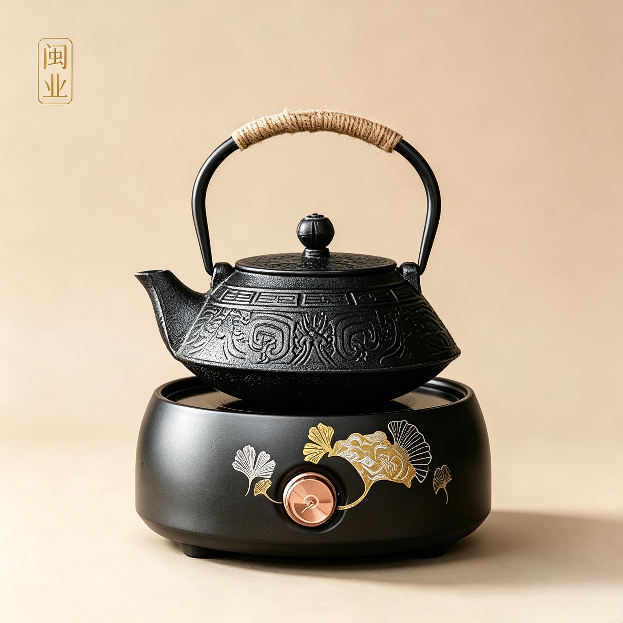 电陶炉铁壶煮茶壶烧水壶泡茶专用电陶炉老式铸铁茶壶围炉煮茶