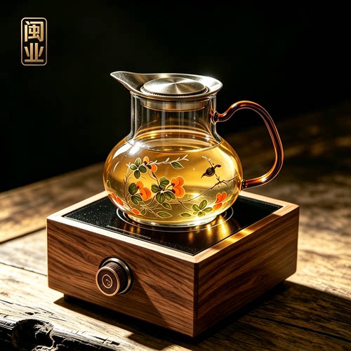 闽业纯钛滤玻璃公道杯耐高温