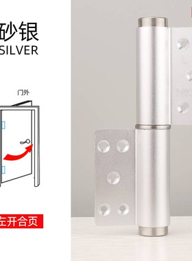 nke 隐形门合页液压缓冲静音免开槽铰链钢木门暗门自动关门闭门i.