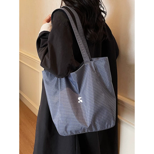 RR VEPHF【正品】防水托特包女新款大容量带拉链单肩包百搭通勤包