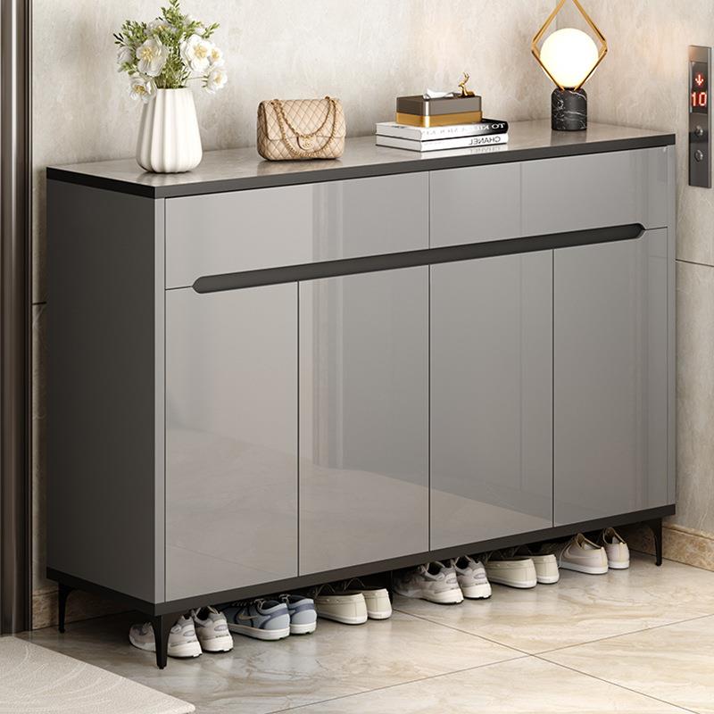 轻奢高档鞋柜家用门口鞋子收纳柜2025新款入户玄关柜大容量储物柜