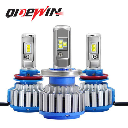 跨境提供 T1汽车led大灯 适用h4远近光超亮led灯通用配件改装车灯