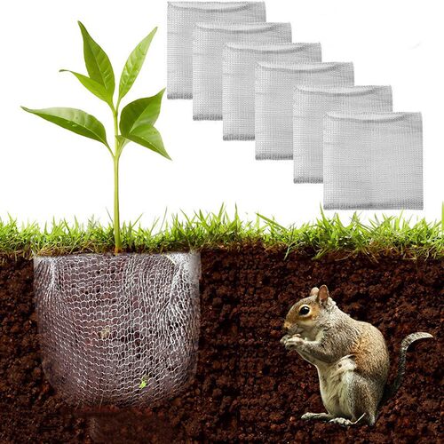 花草根部防虫网袋 锈钢金属网袋 防鼠网袋 过滤编织金属网兜 防虫