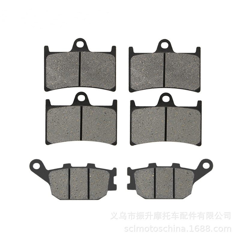 摩托车刹车片适用Yamaha YZF R6 R1 YZF600 FZ6 FZ1 Fazer8 MT07