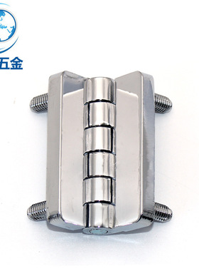 工业柜门配电箱锌合金活动铰链铝型材合金CL209-1黑色加厚合页