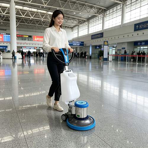 超洁亮多功能洗地机手推