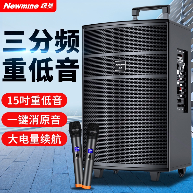 演出话筒移动便携拉杆纽曼广场舞