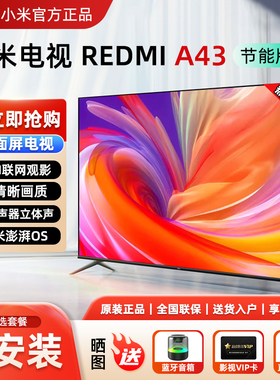 小米RA43英寸金属全面屏4K高清网络电视机家用55/65液晶平板wifi