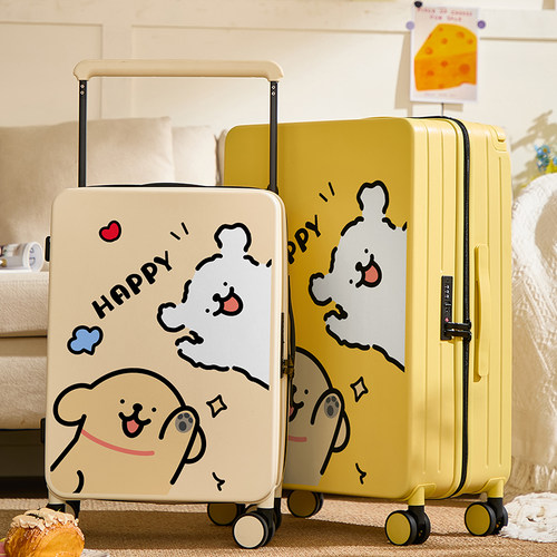DHJ宽拉杆卡通行李箱万向轮