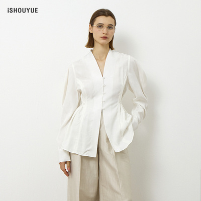 iSHOUYUE玫瑰是玫瑰衬衫