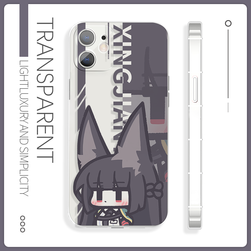 苹果华为小米等适用硅胶二次元