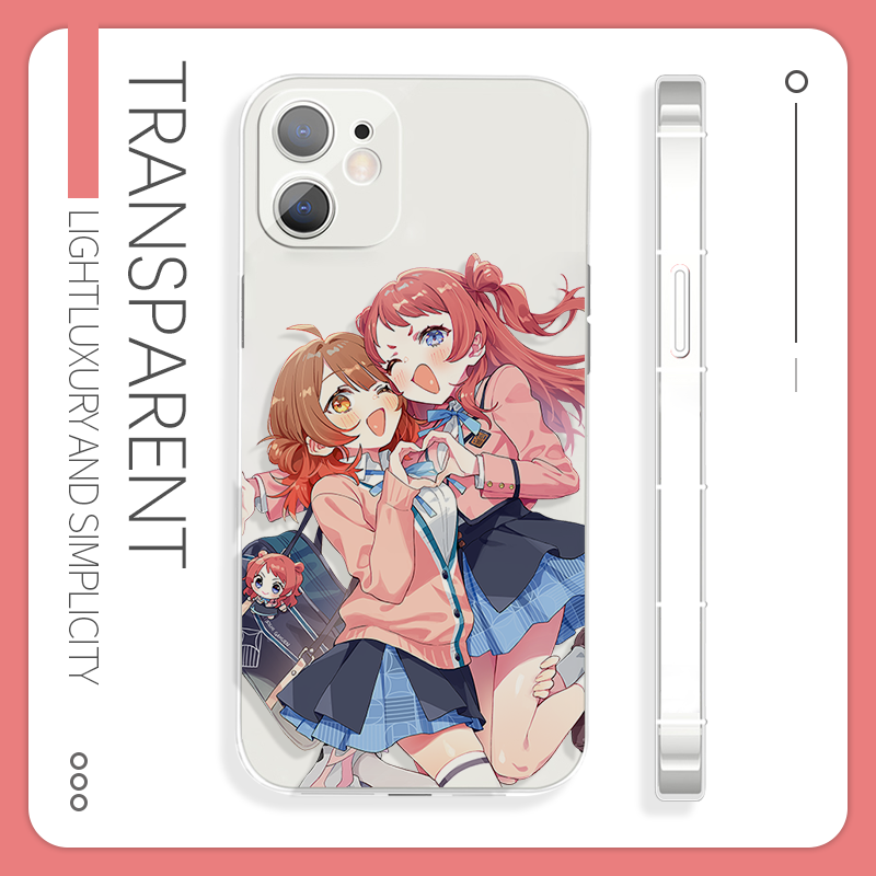 活力少女小米15手机壳二次元苹果16pro硅胶红米note14vivoy200适用于华为p70软iQOOneo10魅族21一加13oppok12