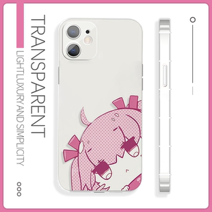 苹果16二次元 日系搞怪可爱萝莉表情手机壳硅胶13小米15vivos18适用于iQOOz9真我v30oppok11红米k70e荣耀90pro