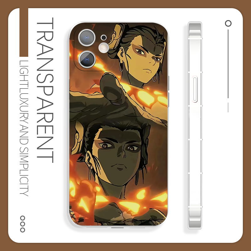 黑神话悟空哪吒手机壳硅胶14pro苹果15二次元vivox70适用于iQOOz9真我10魅族21oppok11小米13红米k60e一加ace