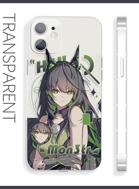 Mon3tr明日方舟苹果17pro手机壳硅胶16二次元xr女vivos30适用于iQOOz10荣耀200小米15红米k80oppok13x真我v23