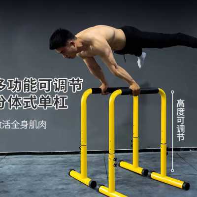 分体式单双杠臂屈伸儿童单杠家用室内前水平街健支架引体向上可调