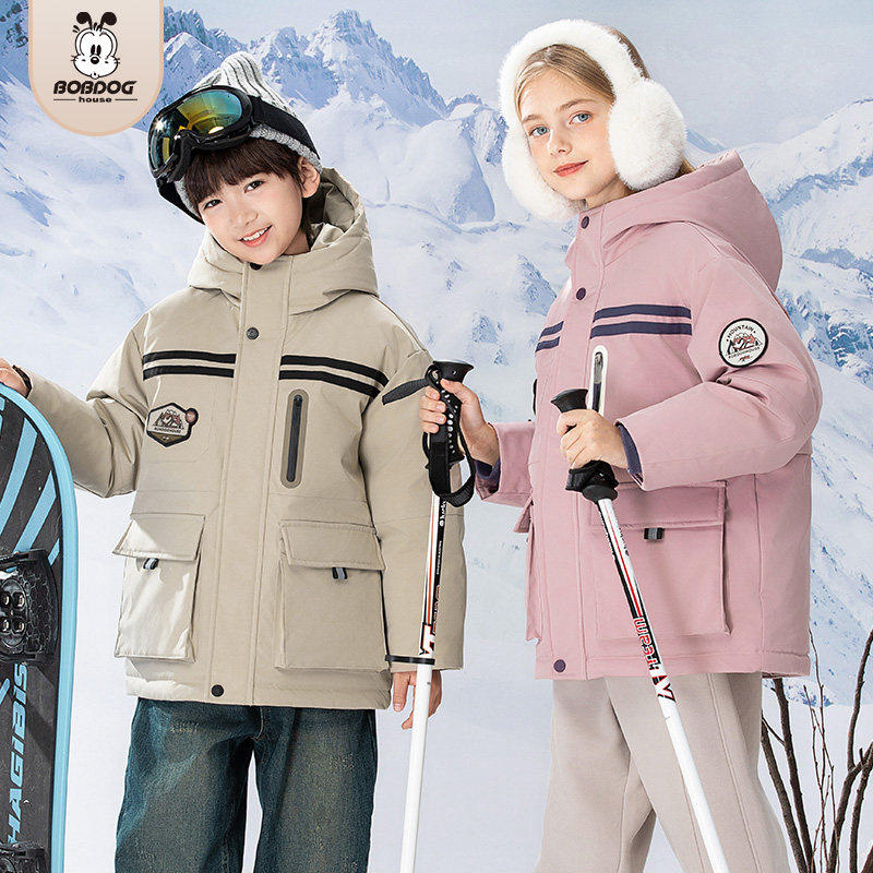 巴布豆童装25冬新品中大童儿童男童女童加绒上衣加厚羽绒服外套,童装/婴儿装/亲子装,羽绒服,淘宝优惠券,粉丝福利购,淘宝优惠卷