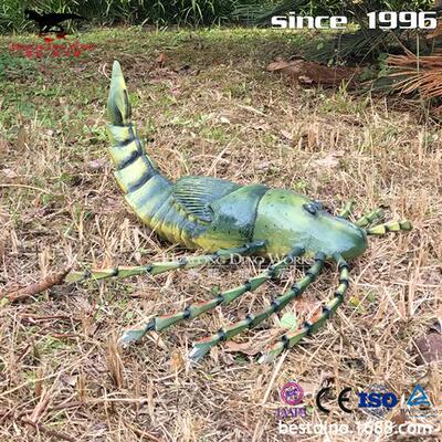 玻璃钢仿真昆虫模型史前远古蝎子景区游乐园室内外模型厂家定制.