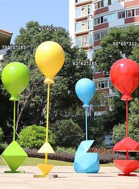 户外景区网红热气球雕塑商场楼盘店铺开业婚庆美陈房地产气球摆件