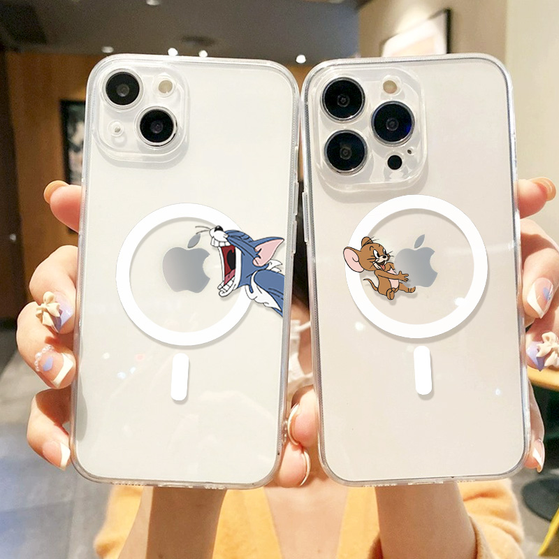 猫和老鼠汤姆杰瑞磁吸手机壳