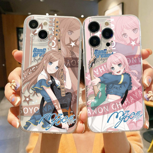 透明卡通可爱二次元手机壳