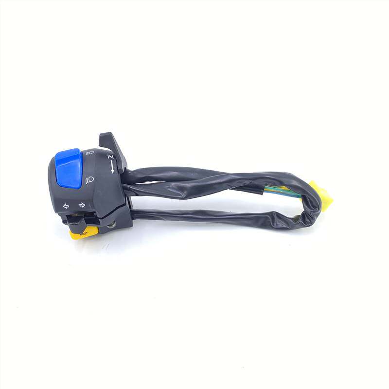 适用摩托车银豹 HJ125-7A-7C把座 左右手把开关把手喇叭大灯开关