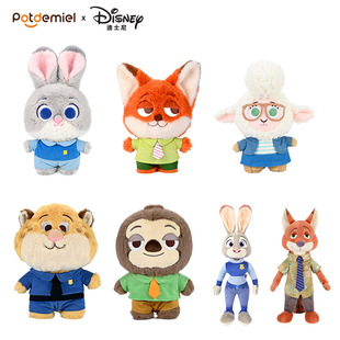 正版 疯狂动物城系列闪电挂件公仔朱迪尼克狐狸毛绒玩偶男女生礼物
