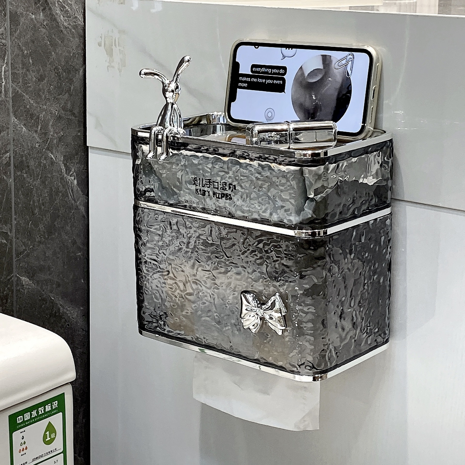 卫生间厕纸盒免打孔厕所抽纸盒