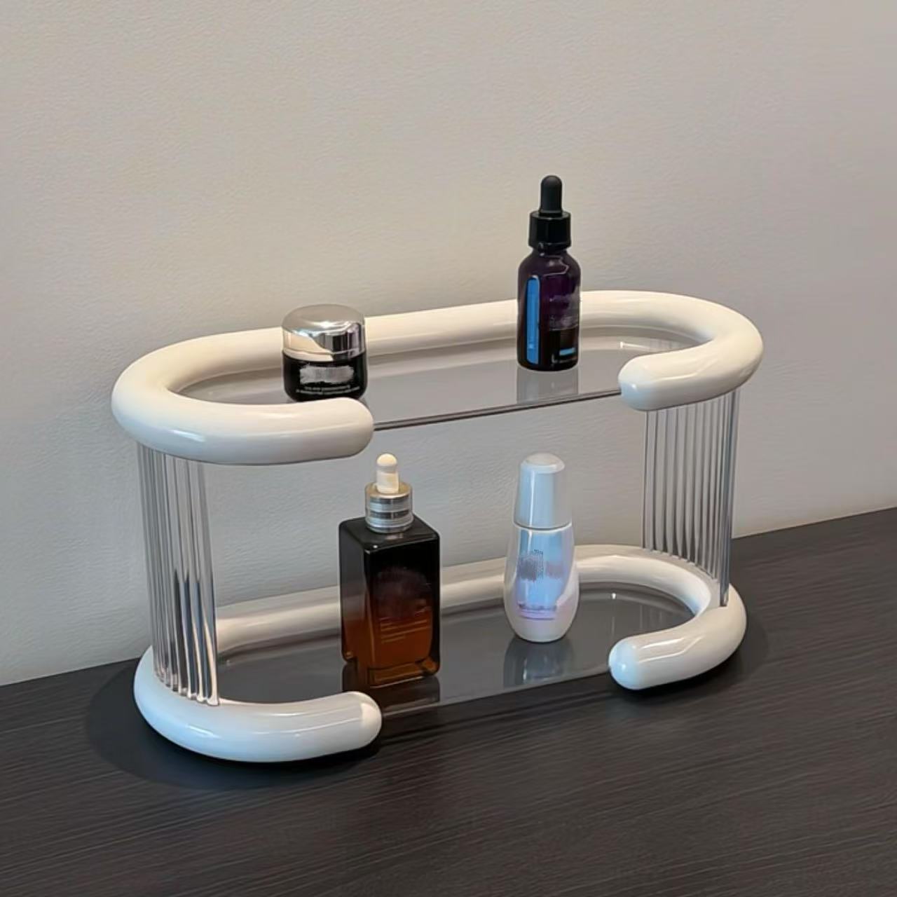 化妆品置物架家用多层杯子收纳架
