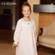 微瑕疵捡漏 嘉德丽亚四季 法式 圆领经典 女童纯棉睡裙CIW5B812C1