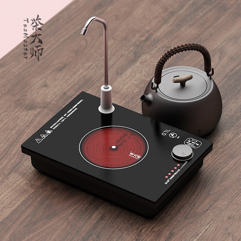 茶大师の决策者R7电陶炉煮茶烧水功夫茶抽水一体泡茶静音电陶茶炉