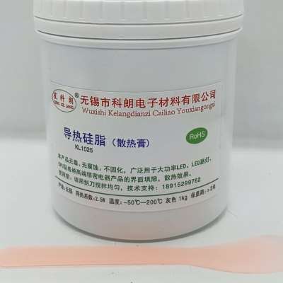 星科朗 LED路灯导热硅脂 CPU散热膏系数2.5灰色一公斤 1kg 1KG