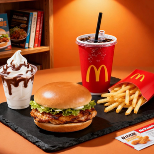 麦当劳代下单麦金卡优惠巨无霸芝士安格斯不素之霸四件套自动发货