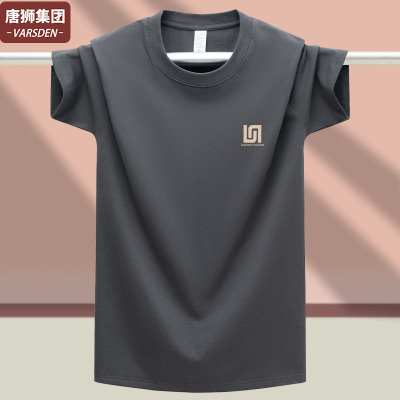唐狮旗下VARSDEN夏季纯棉中国潮t恤男士短袖体恤半袖打底衫上衣