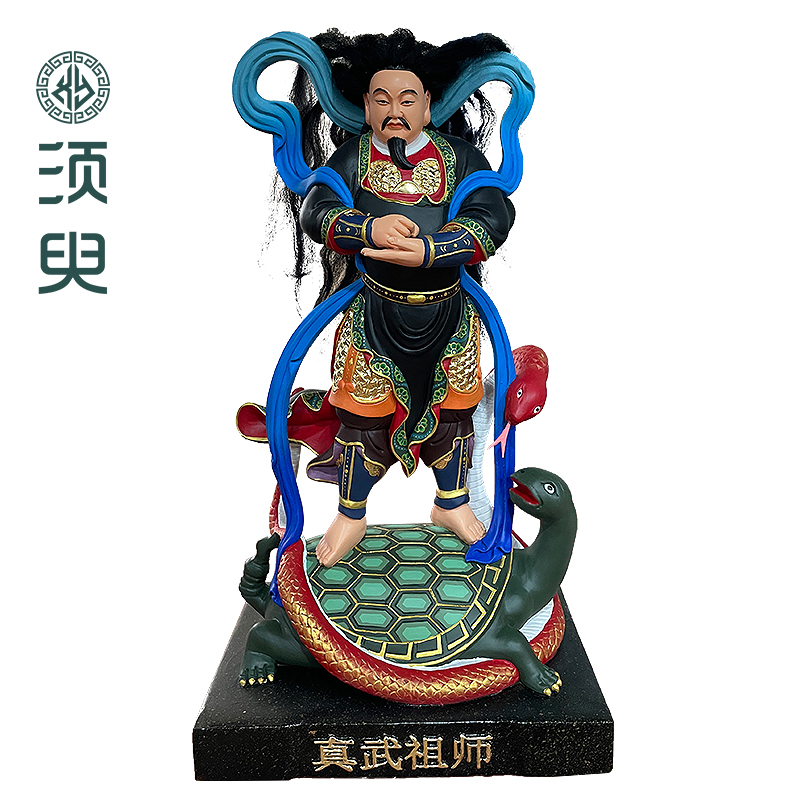 新款玄天上帝神像木雕